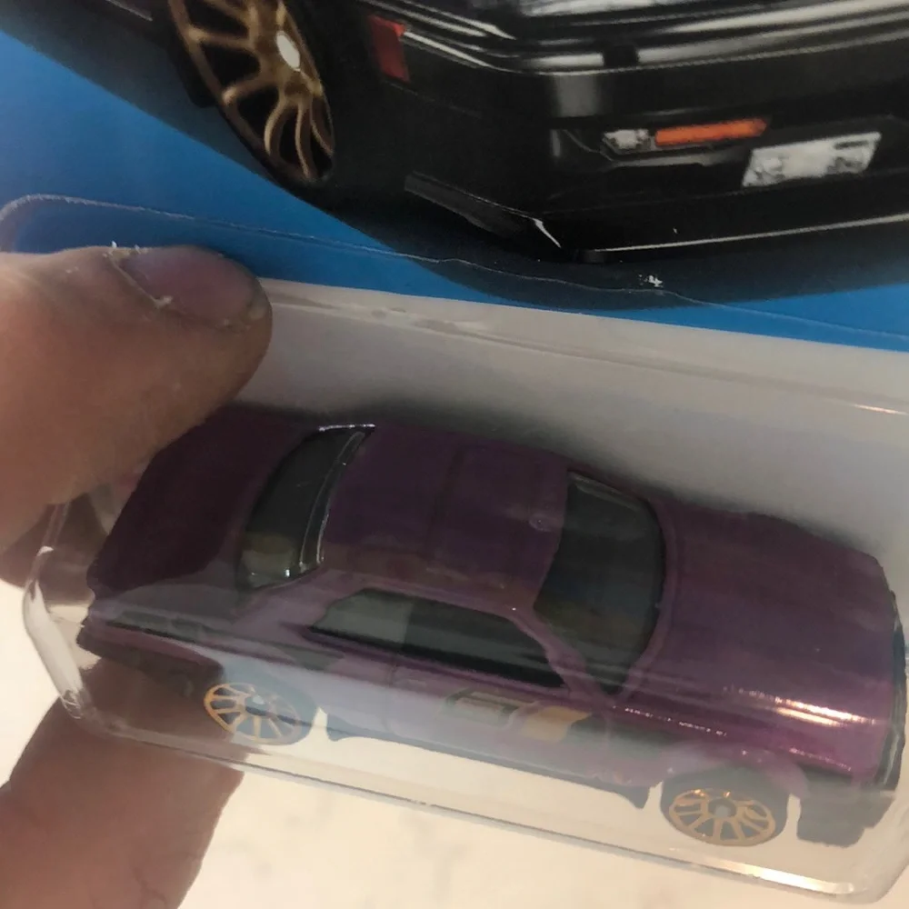 Nissan Skyline RS Purple Toy Car
